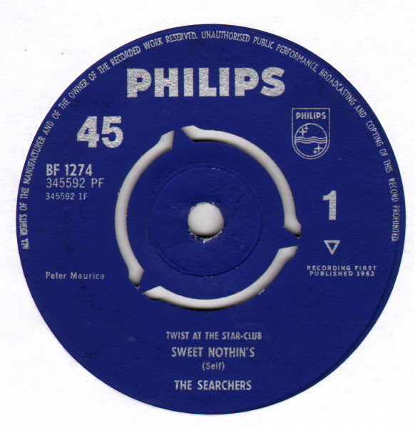 The Searchers : Sweet Nothin's (7", Single)