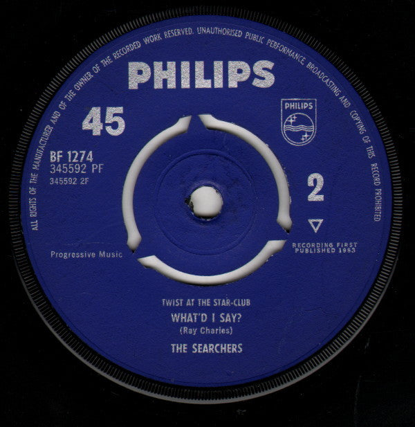 The Searchers : Sweet Nothin's (7", Single)