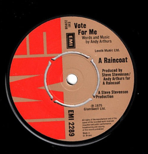 A Raincoat : I Love You For Your Mind (Not Your Body) (7", Single)