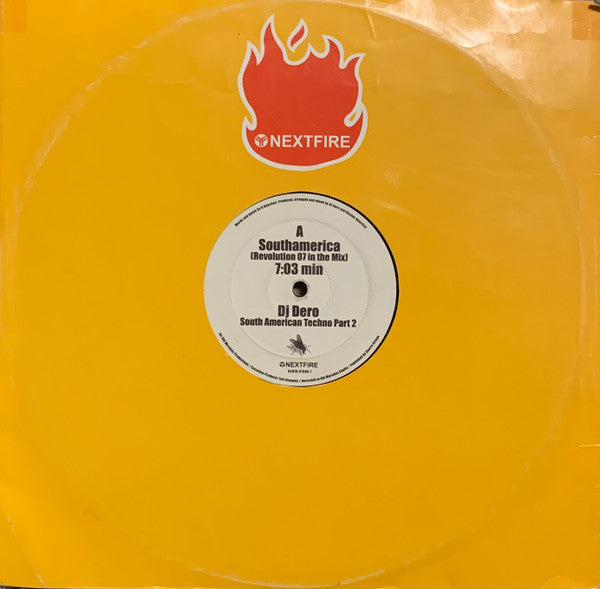 DJ Dero : South American Techno Part 2 (12")