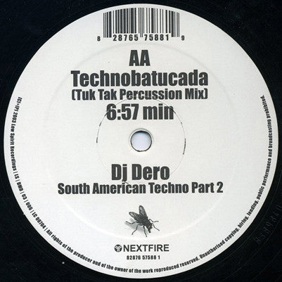 DJ Dero : South American Techno Part 2 (12")