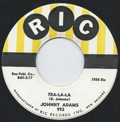 Johnny Adams : Showdown / Tra-La-La  (7", Single)