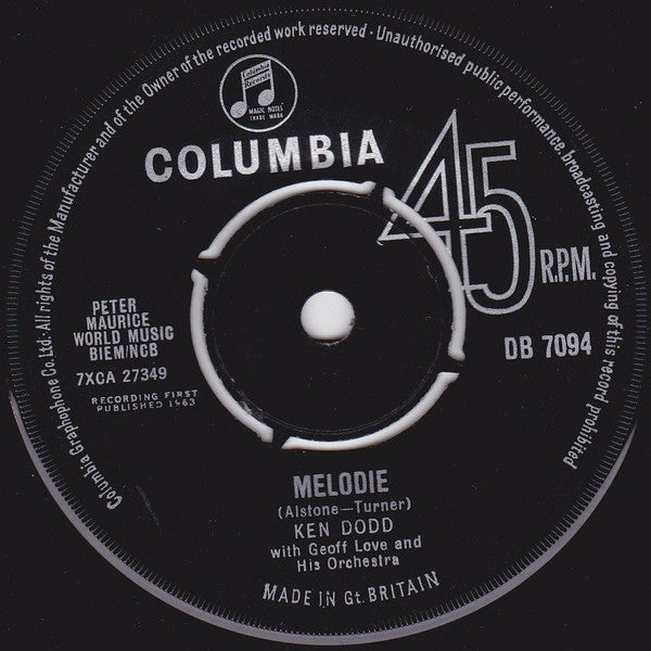 Ken Dodd : Still (7", Single)
