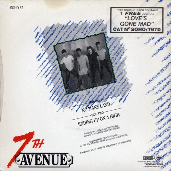 Seventh Avenue : No Mans Land (7")