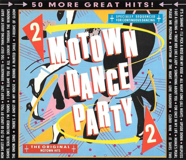 Various : Motown Dance Party 2 (2xCD, Comp)
