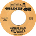 The Mamas & The Papas : Creeque Alley (7", Single, RE)