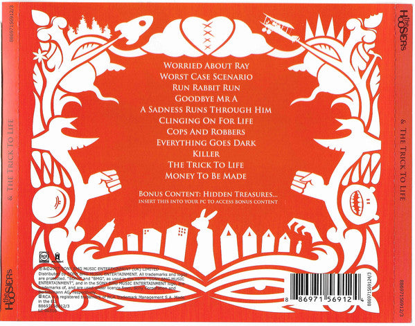 The Hoosiers : & The Trick To Life (CD, Album, Enh, Red)