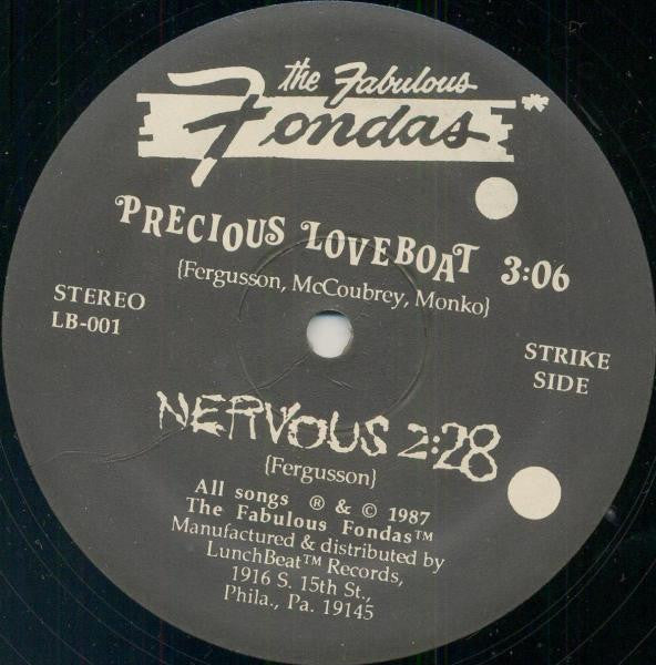 The Fabulous Fondas : Kingpins Of Love (12", EP)