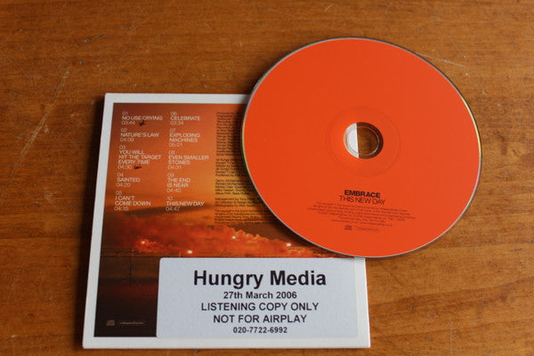 Embrace : This New Day (CD, Album, Promo)