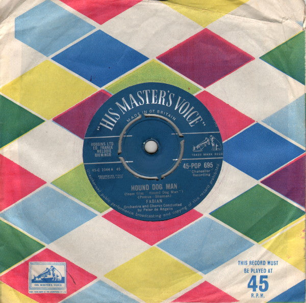 Fabian (6) : Hound Dog Man (7", Single)
