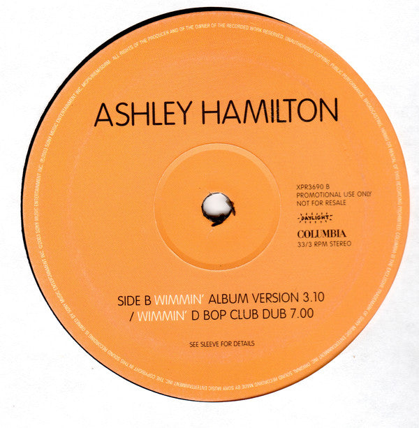 Ashley Hamilton : Wimmin' (12", Promo)