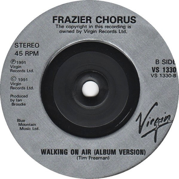 Frazier Chorus : Walking On Air (7", Single, Promo)