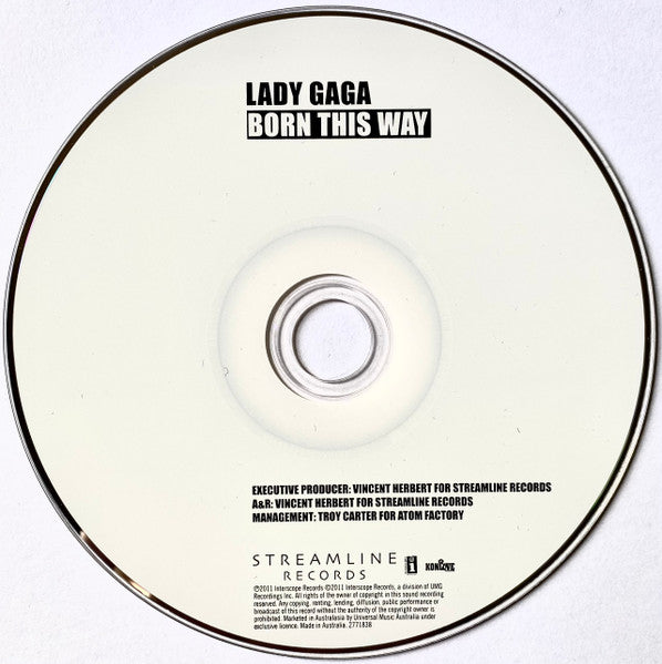 Lady Gaga : Born This Way (CD, Album)