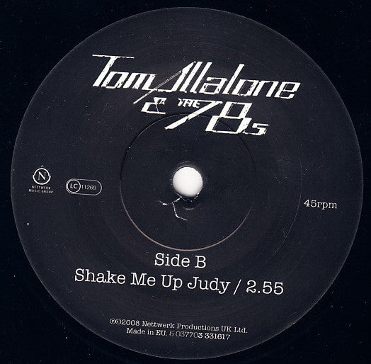 Tom Allalone & The 78s : Hell Hath No Fury (7")