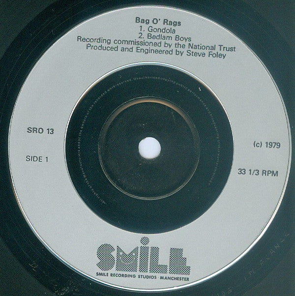 Bag O'Rags : Gondola (7", EP)
