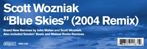 Scott Wozniak : Blue Skies (2004 Remix) (12")