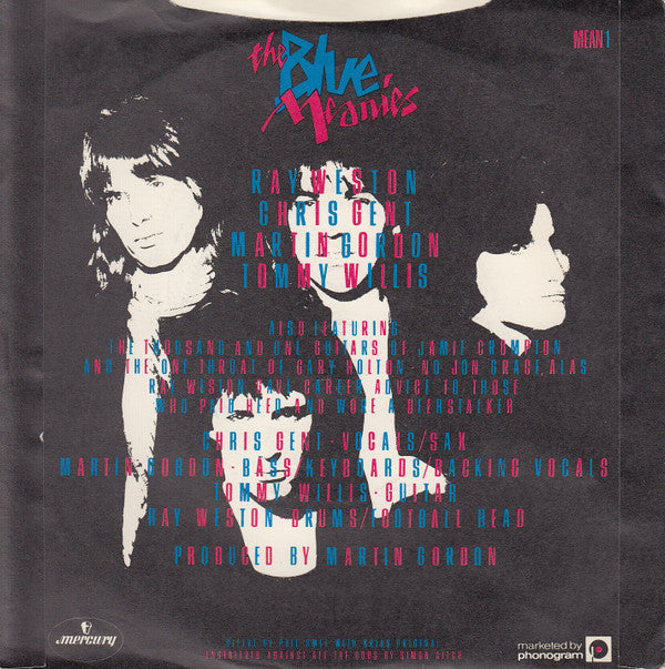 The Blue Meanies : Pop Sensibility (7", Single)