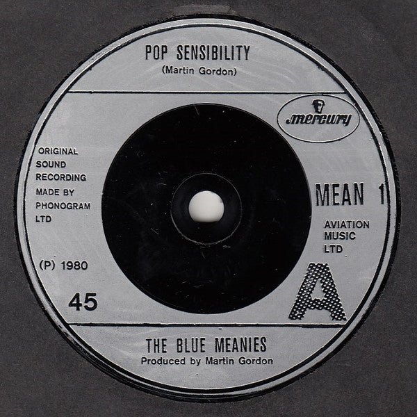 The Blue Meanies : Pop Sensibility (7", Single)