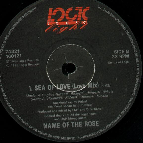 Name Of The Rose : Sea Of Love (12")