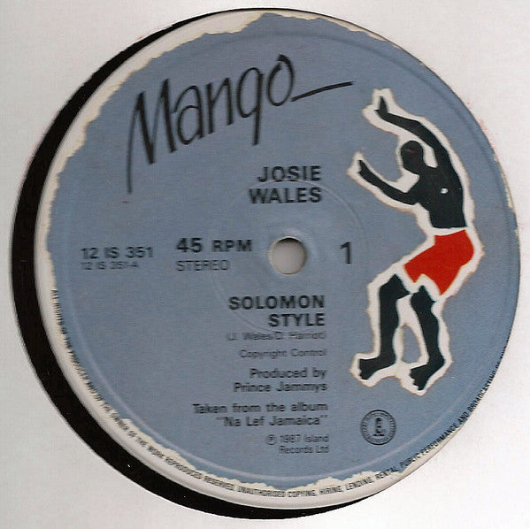 Josey Wales : Solomon Style (12")