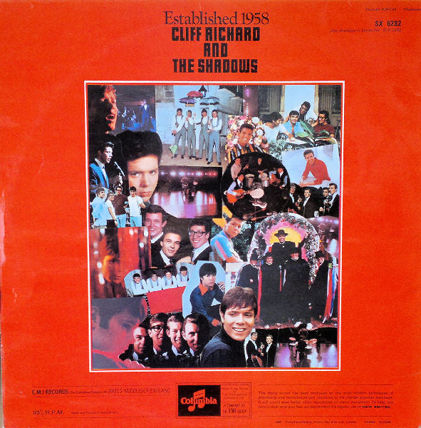 Cliff Richard & The Shadows : Established 1958 (LP, Album, Mono)