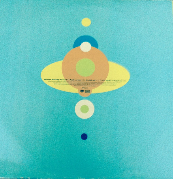 Sonic Dream Collective : Don't Go Breaking My Heart (12", Promo)