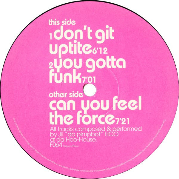 Jii Hoo : Disconnects You From "The World Of Copyright" AKA "So Take Me To Court, Motherfuckers!" (12", Ltd)