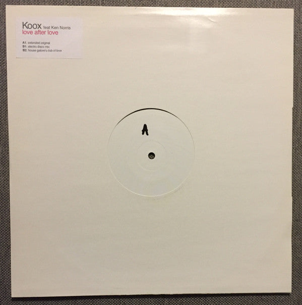 Koox Feat. Ken Norris : Love After Love (12", W/Lbl)