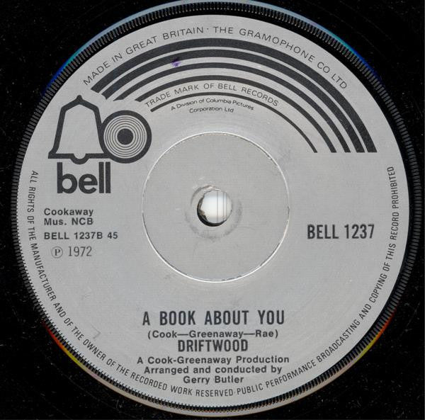 Driftwood (8) : Come Into The Warm (7", Single, Sol)