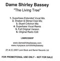 Shirley Bassey : The Living Tree (CDr, Single, Promo)