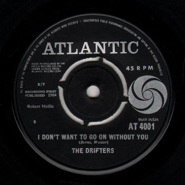 The Drifters : Under The Boardwalk (7", Single, RE)
