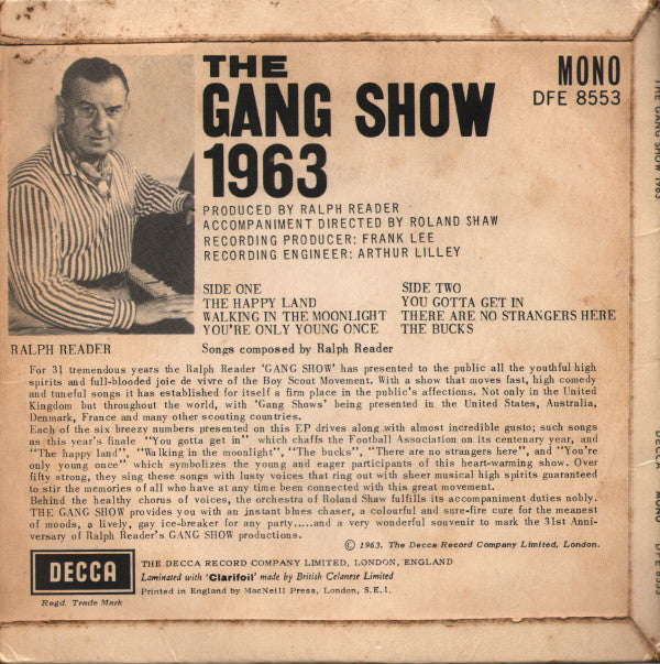 The Gang : The Gang Show! 1963 (7", EP, Mono)