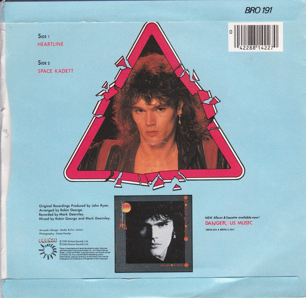 Robin George : Heartline (7", RE)