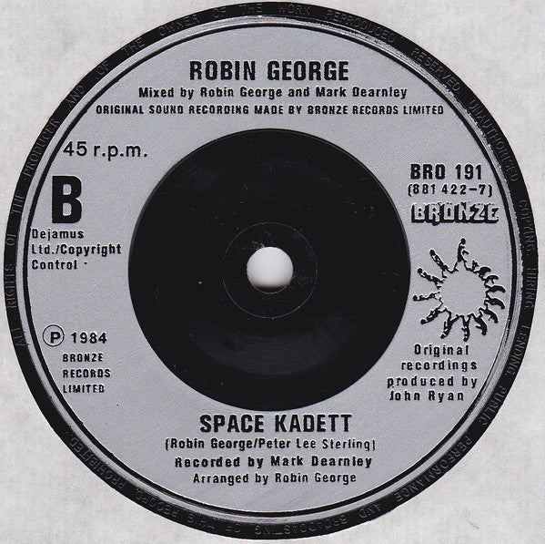 Robin George : Heartline (7", RE)