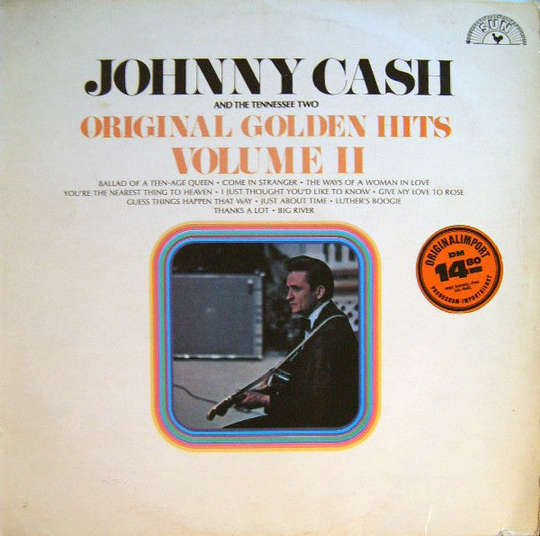 Johnny Cash & The Tennessee Two : Original Golden Hits Volume II (LP, Comp)