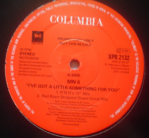 MN8 : I've Got A Little Something For You (12", Promo)