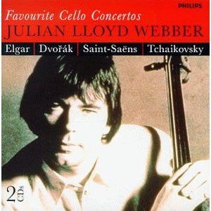 Sir Edward Elgar | Antonín Dvořák | Camille Saint-Saëns | Pyotr Ilyich Tchaikovsky - Julian Lloyd Webber : Favourite Cello Concertos (2xCD, Comp)