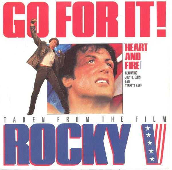 Joey B. Ellis And Tynetta Hare : Go For It! (Heart And Fire) (7", Sil)