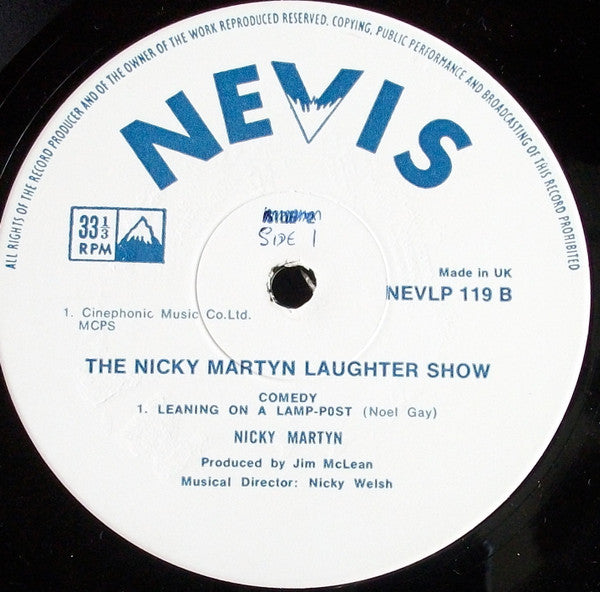 Nicky Martyn : Laughter Show (LP, Album)