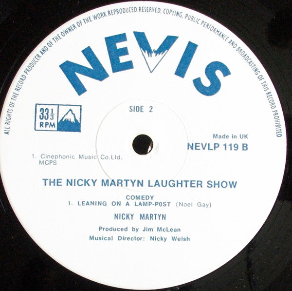 Nicky Martyn : Laughter Show (LP, Album)