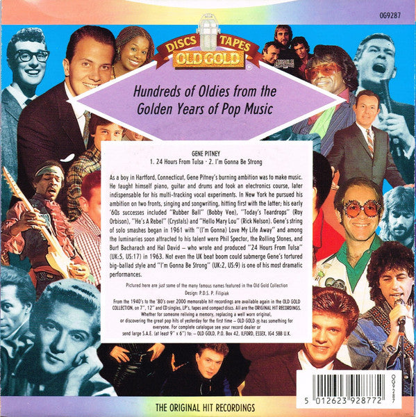 Gene Pitney : 24 Hours From Tulsa (7")