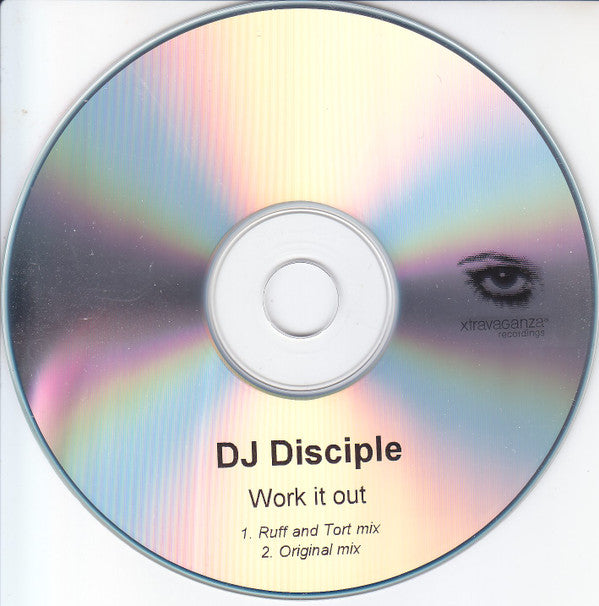 DJ Disciple : Work It Out (CDr, Single, Promo)