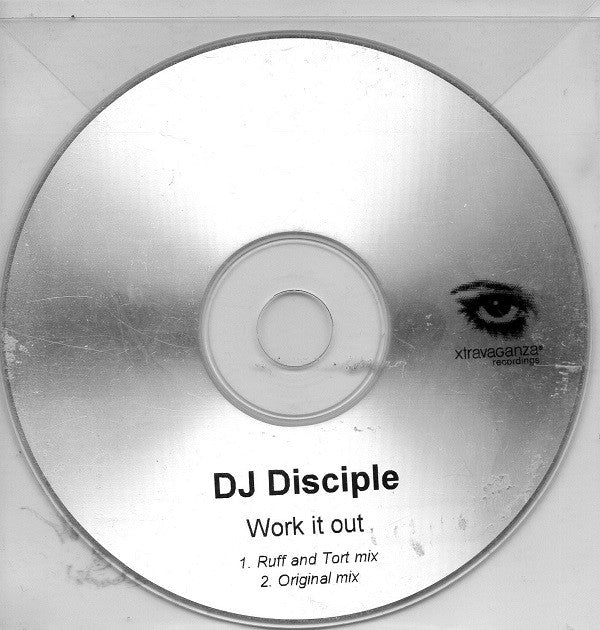 DJ Disciple : Work It Out (CDr, Single, Promo)