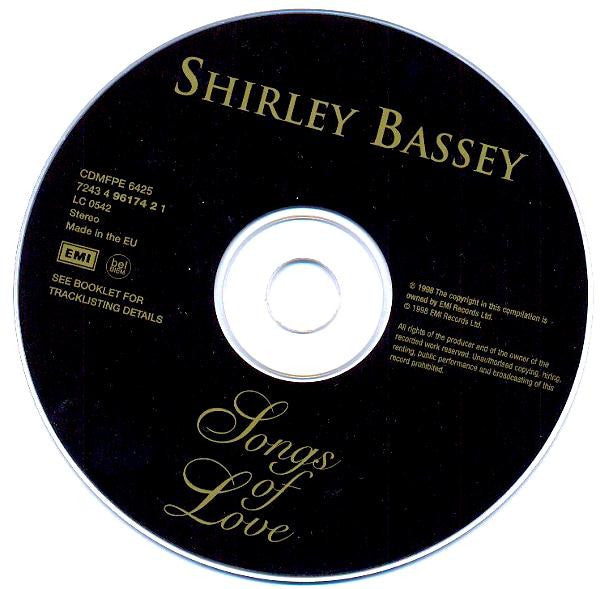 Shirley Bassey : Songs Of Love (CD, Comp)