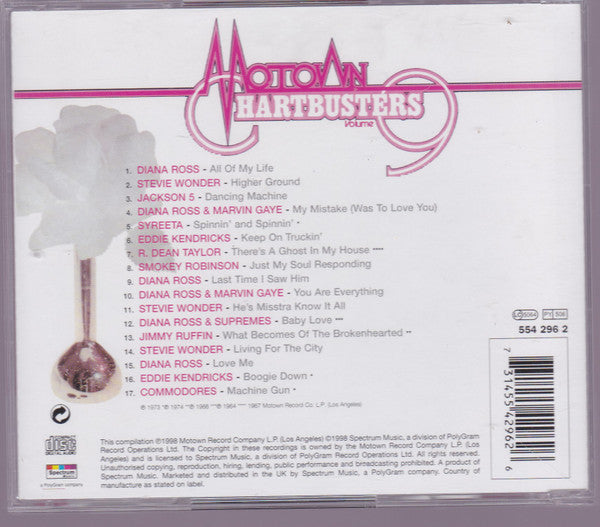 Various : Motown Chartbusters Volume 9 (CD, Album, Comp, RE)