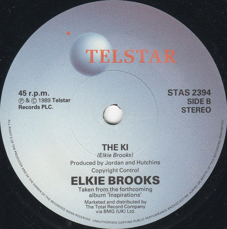 Elkie Brooks : Shame (7", Single)
