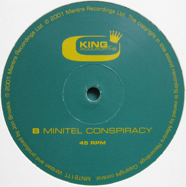 King Of Woolworths : Stalker Song (10")