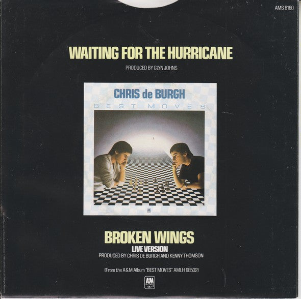 Chris de Burgh : Waiting For The Hurricane (7", Single)