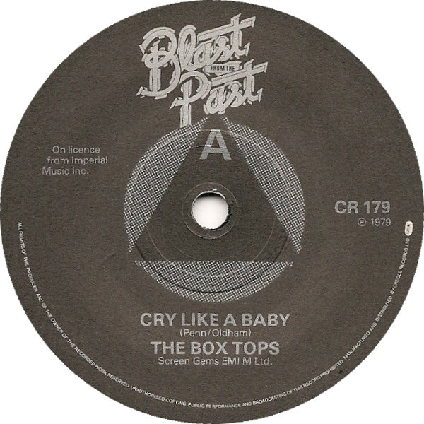 Box Tops / Jimmy Gilmer / Lou Christie : Cry Like A Baby / Sugar Shack / Lightning Strikes (7", Single)