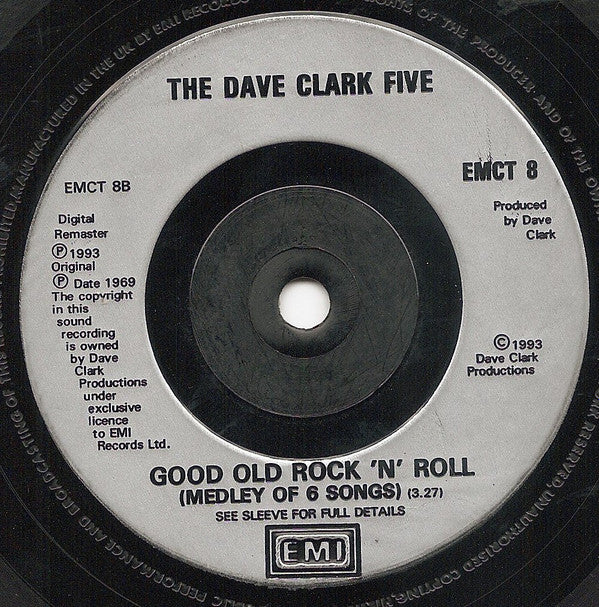 The Dave Clark Five : Glad All Over (7", Single, RM)